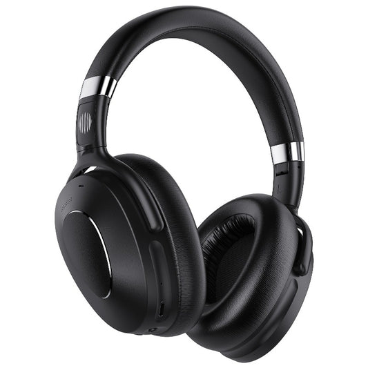 SE8 Hybrid Active Noise Cancelling Headphones with Hi-Fi Stereo Sound, Lightweight, Black