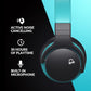 E7 Active Noise Cancelling Bluetooth Wireless Over Ear Headphones Blue