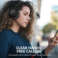 E7 Active Noise Cancelling Bluetooth Wireless Over Ear Headphones Black