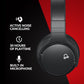 E7 Active Noise Cancelling Bluetooth Wireless Over Ear Headphones Black