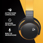 E7 Active Noise Cancelling Bluetooth Wireless Over Ear Headphones Yellow