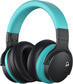 E7 Active Noise Cancelling Bluetooth Wireless Over Ear Headphones Blue