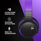 E7 Active Noise Cancelling Bluetooth Wireless Over Ear Headphones Purple